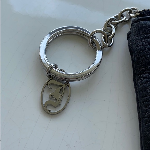 Juicy Couture Black Leather Coin Purse! - Picture 3 of 6